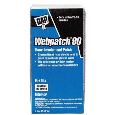 DAP Webpatch 90 Floor Leveler and Patch, Off White, 4 Lbs.